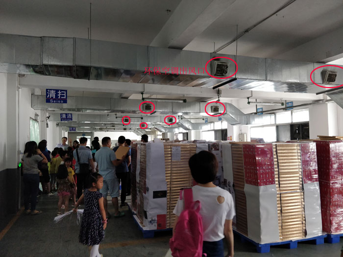 環(huán)?？照{(diào)出風(fēng)口